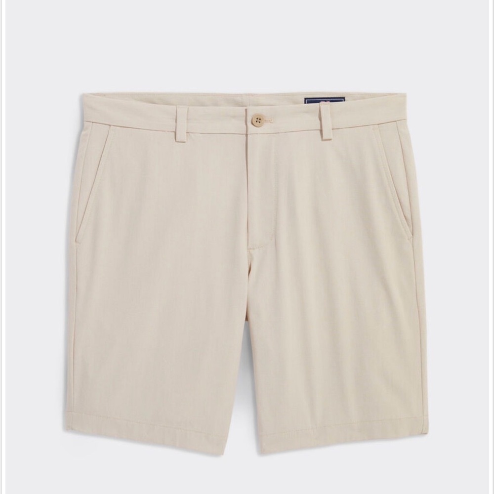 Vineyard Vines Men's Khaki Cream Casual Shorts